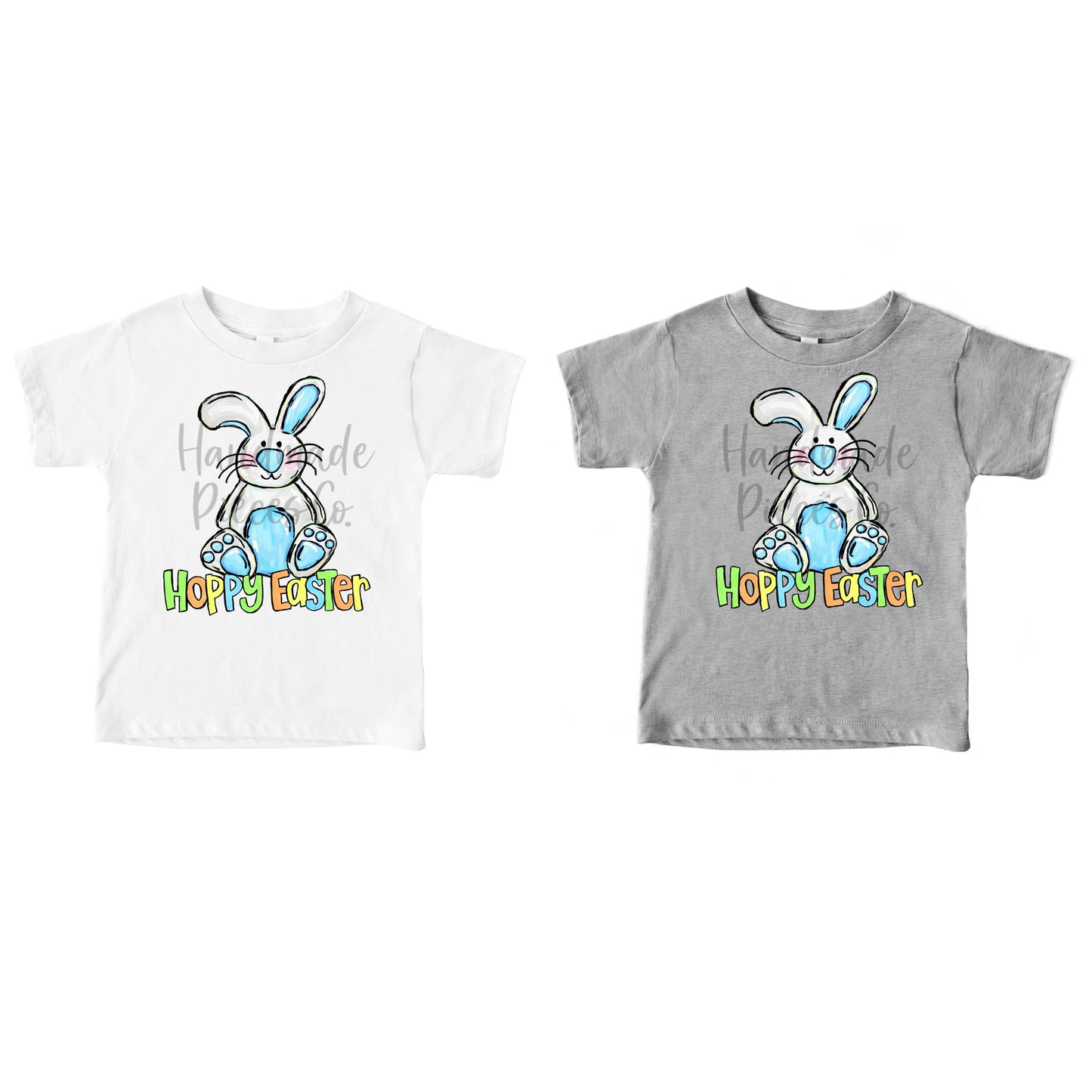 Bunny Blue, Hoppy Easter - Sublimation or HTV Transfer