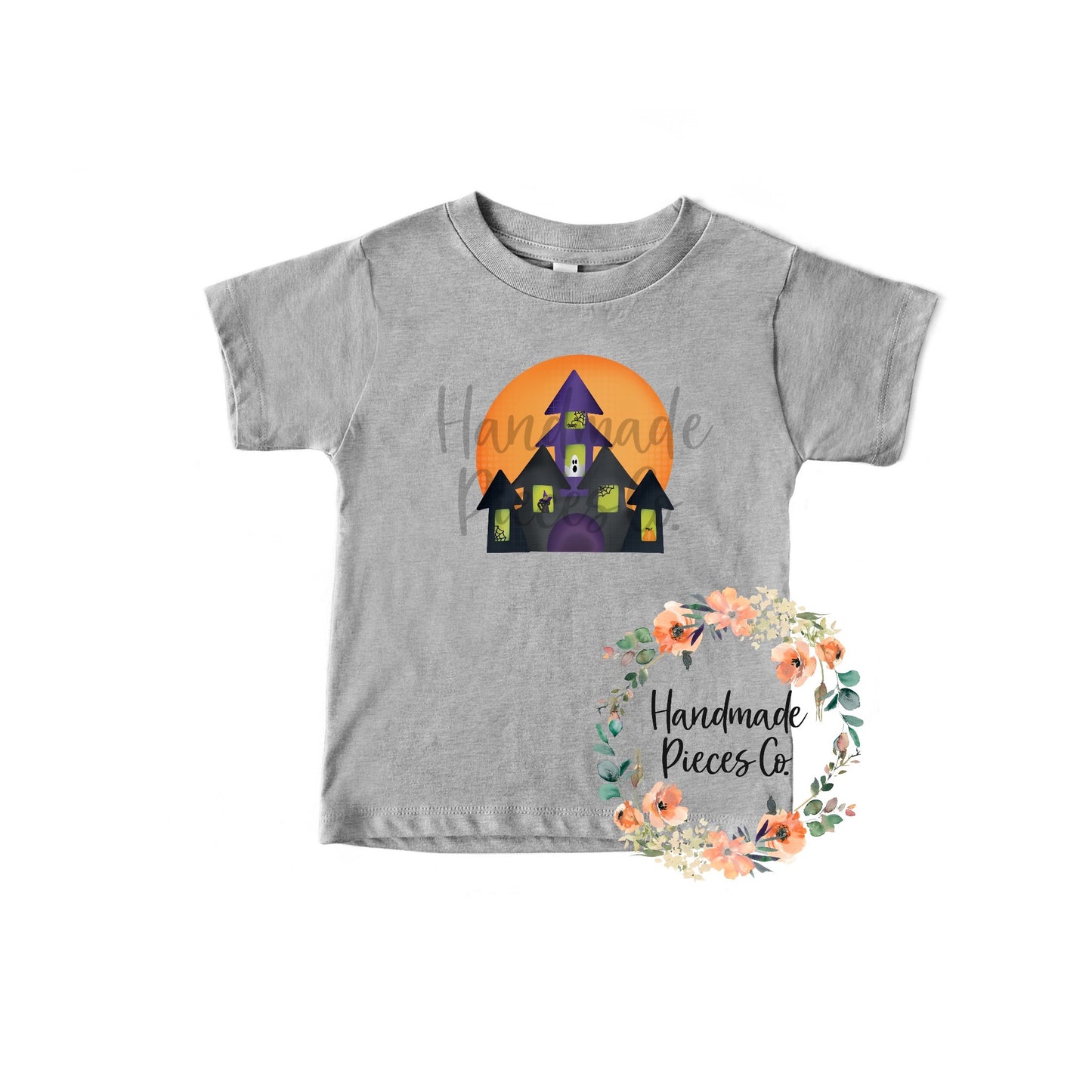 Haunted House - Sublimation or HTV Transfer