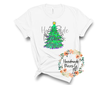 Christmas Tree, Merry Christmas - Sublimation Transfer