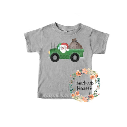 Santa Claus, Truck - Sublimation or HTV Transfer