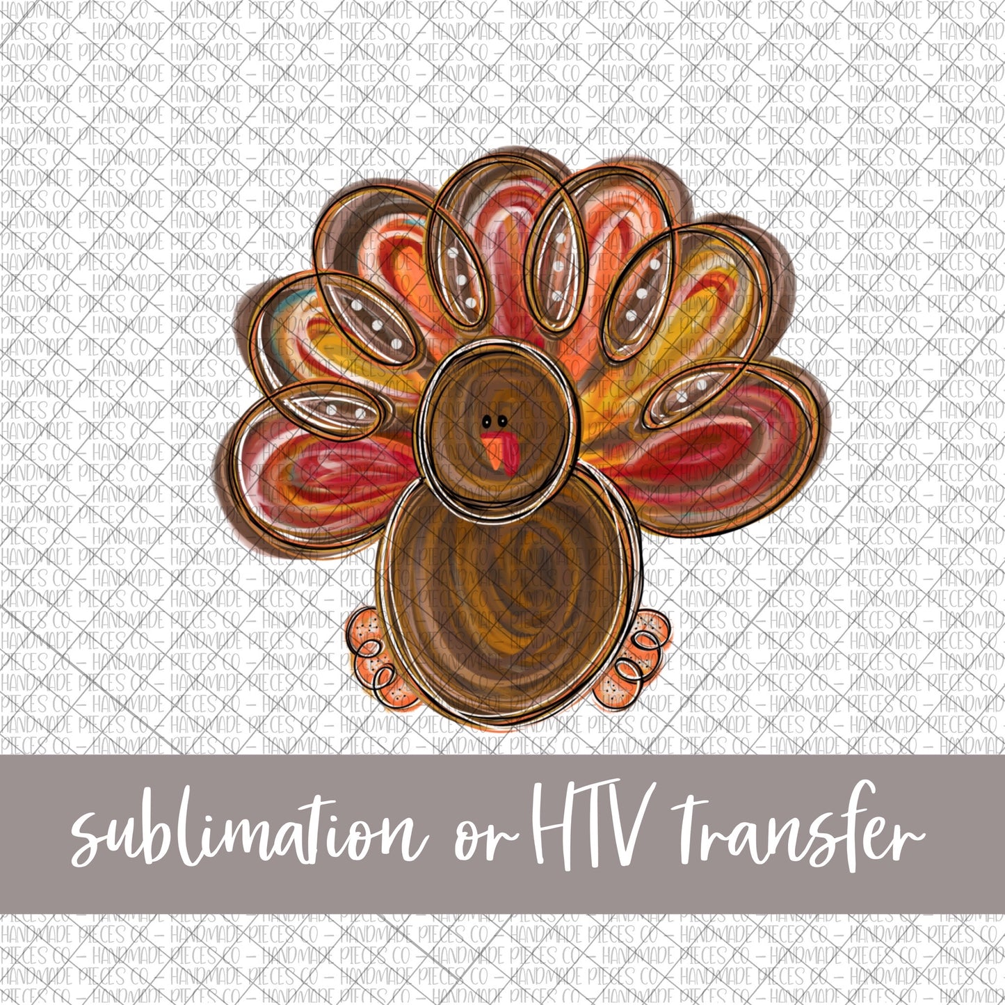 Turkey - Sublimation or HTV Transfer