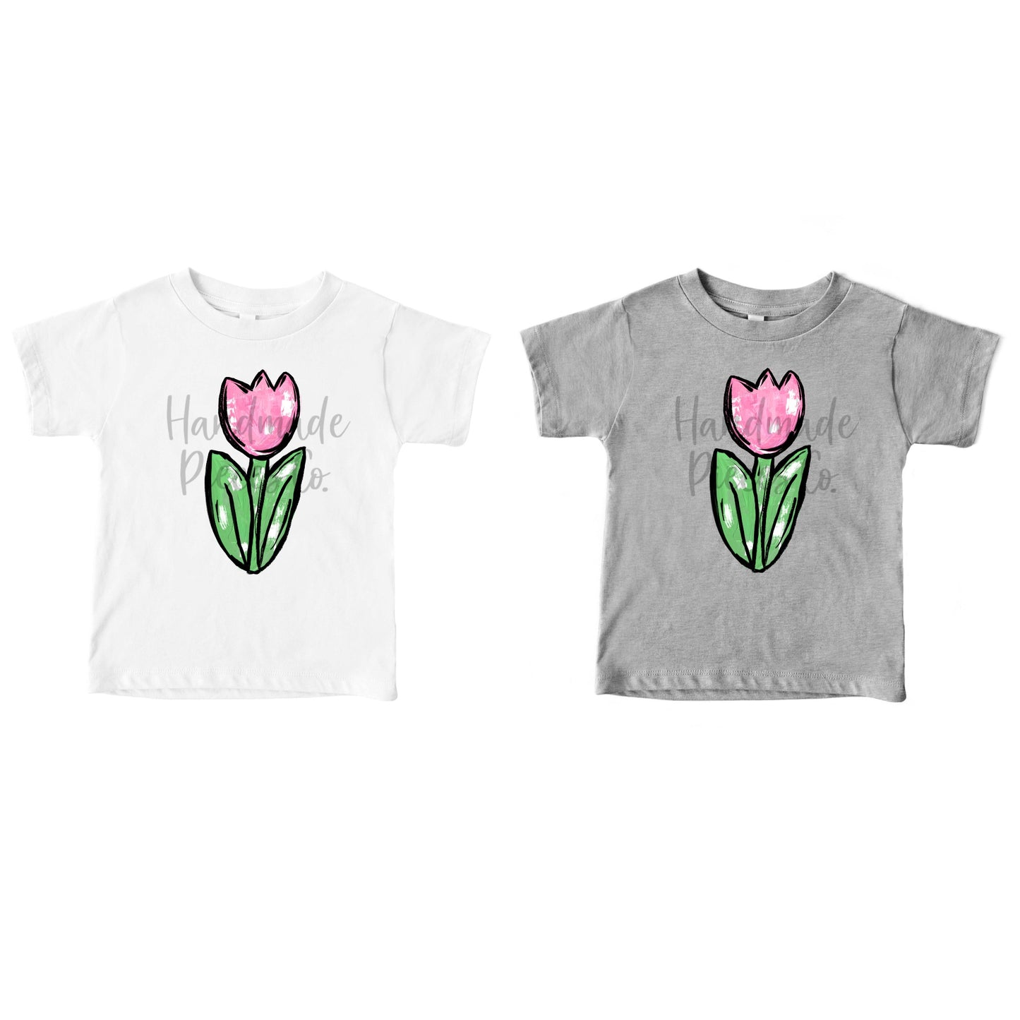 Tulip, Pink - Sublimation or HTV Transfer