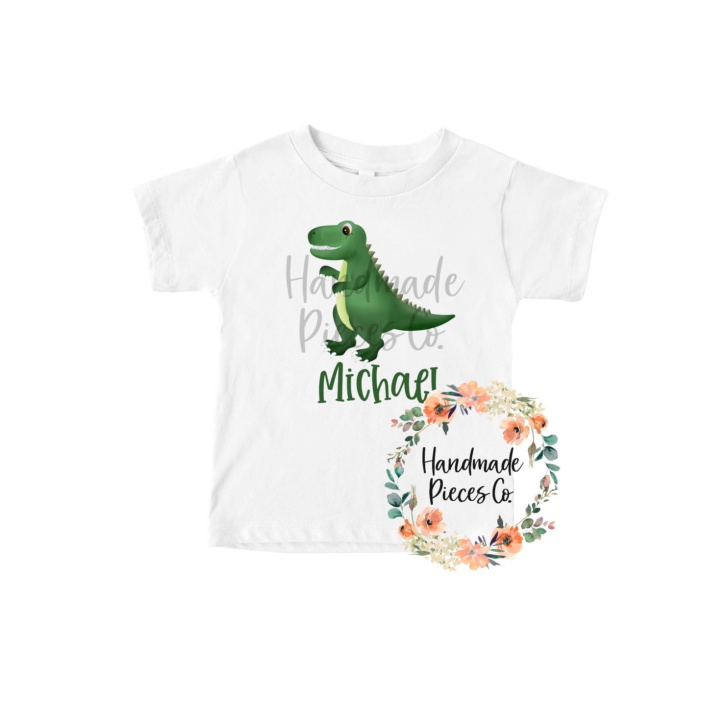 Dinosaur, TRex - Name Optional - Sublimation or HTV Transfer