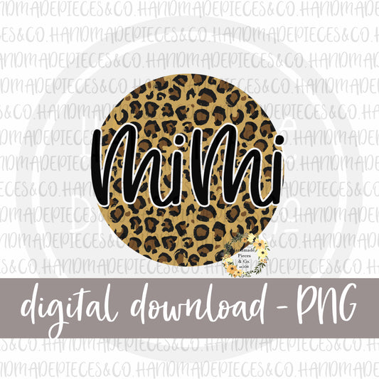 Mimi Round, Leopard - Digital Download