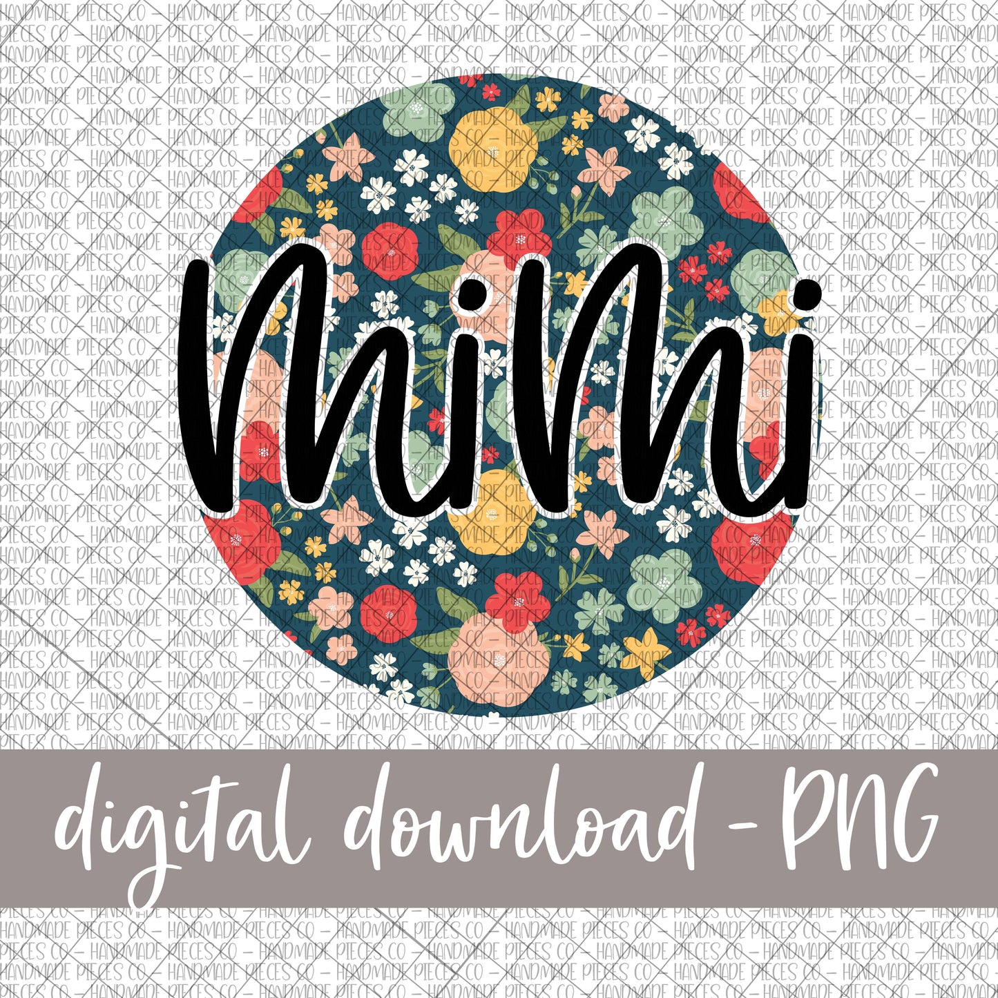 Mimi Round, Floral 6 - Digital Download