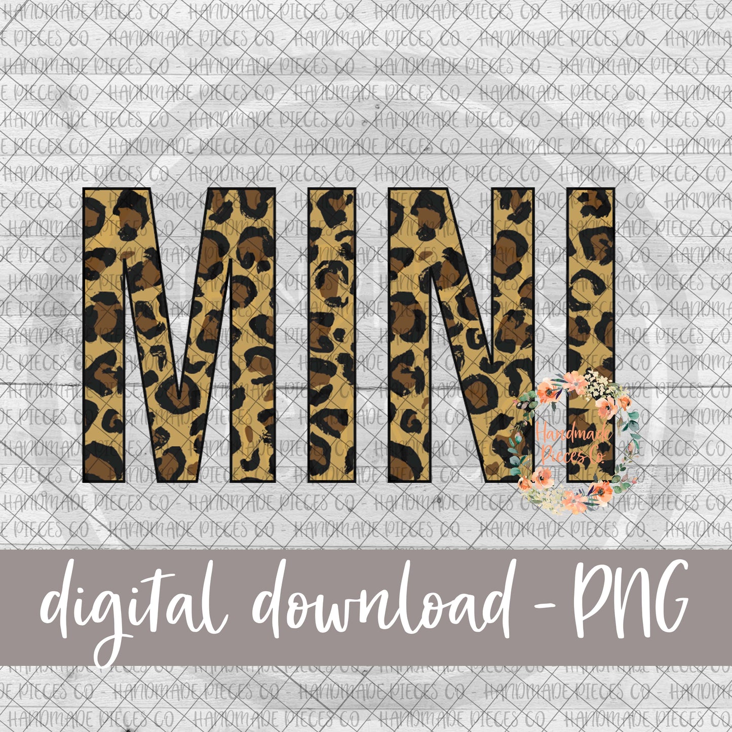 Mini, Leopard - Digital Download